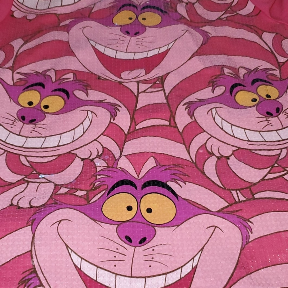 Disney Cheshire Cat Sequin Top Size Medium - Picture 6 of 6